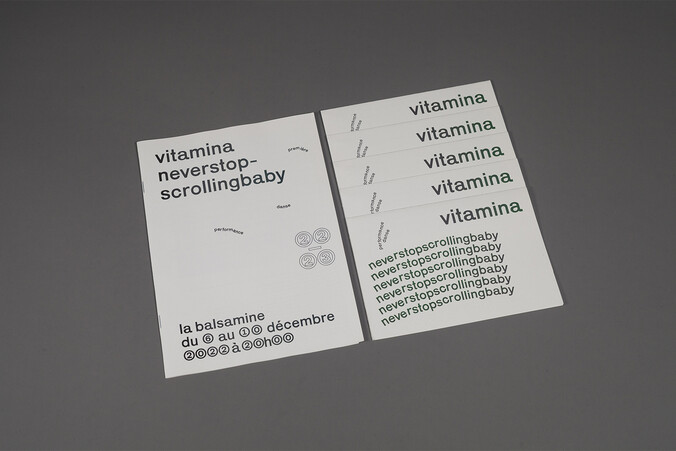 La Balsamine Vitamina's flyer © Kidnap Your Designer