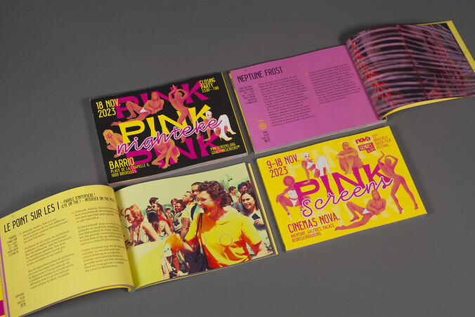 Pink Screens 2023 booklet program © pic by Anouk Boyer Mazal 