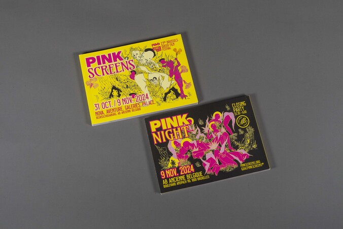 Pink Screens 2024 booklet program © pic by Anouk Boyer Mazal 
