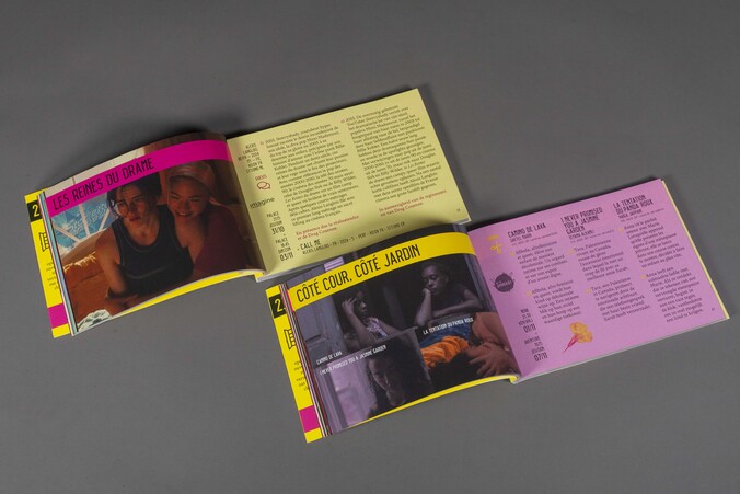 Pink Screens 2024 booklet program © pic by Anouk Boyer Mazal 