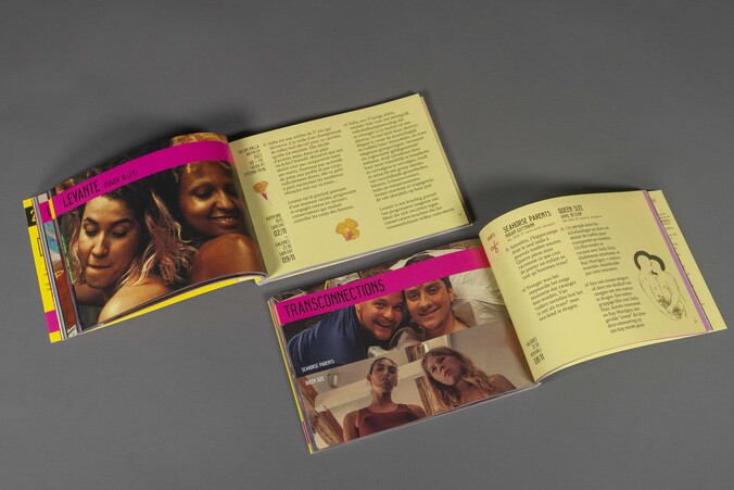 Pink Screens 2024 booklet program © pic by Anouk Boyer Mazal 