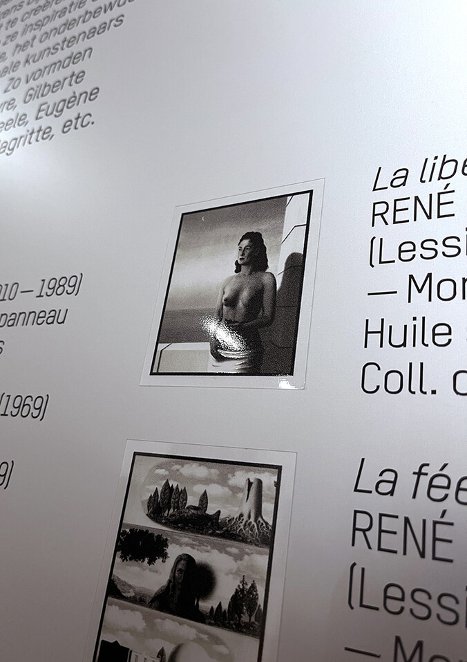 Musée des Beaux-Arts Charleroi – detail signalétique – @kidnapyourdesigner 